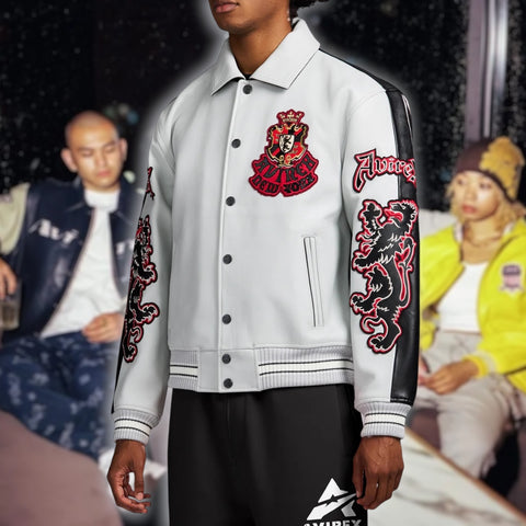 Avirex 2 Tone Goth Jacket