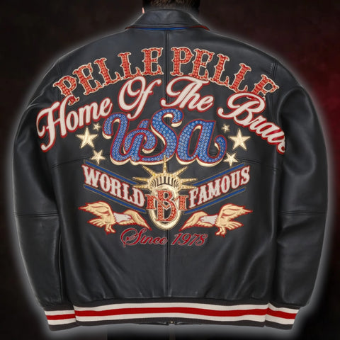 Pelle Pelle Stars And Strips Jacket