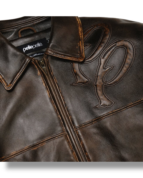 Two Tone Pelle Pelle Jacket