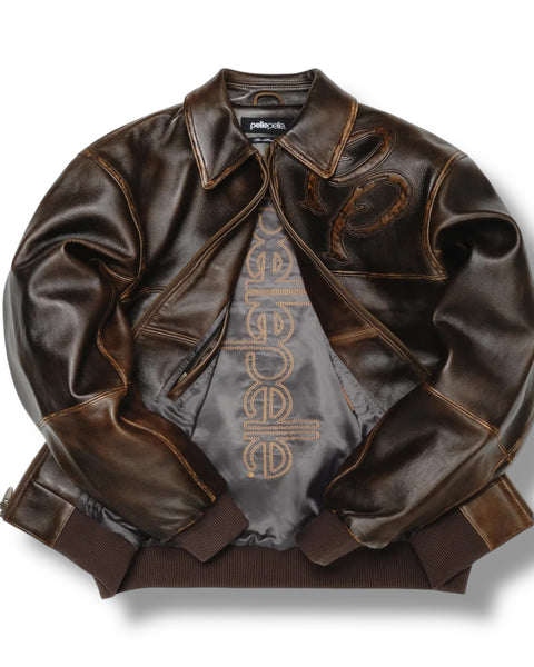 Two Tone Pelle Pelle Jacket