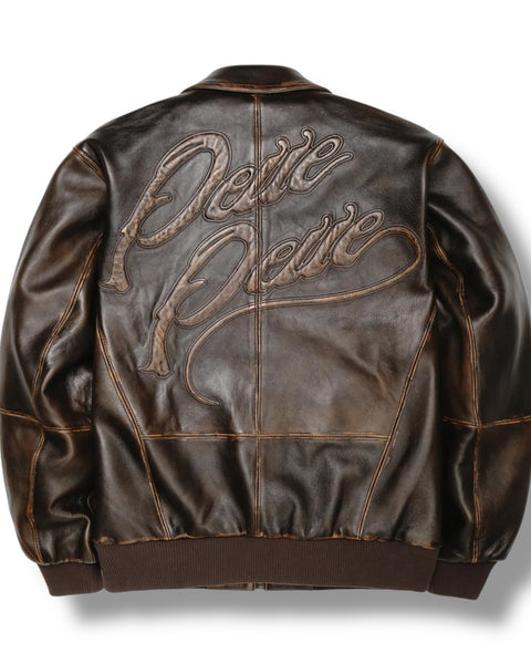 Two Tone Pelle Pelle Jacket