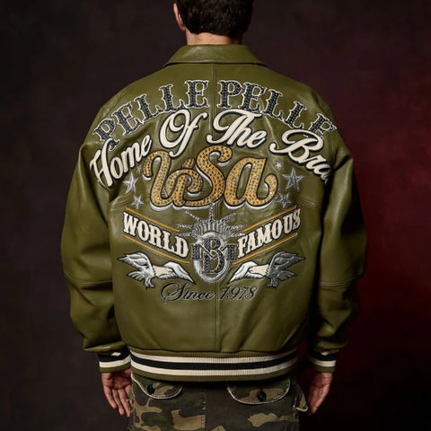 Pelle Pelle Stars And Strips Jacket