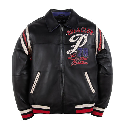 Pelle Pelle Only The Strong Jacket Men's Soda Club 78 Black