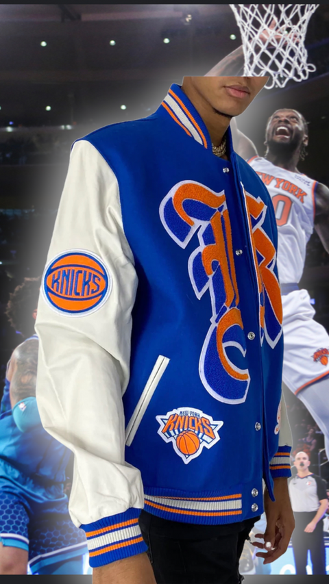 Phoenix Suns Wool & Leather Varsity Jacket