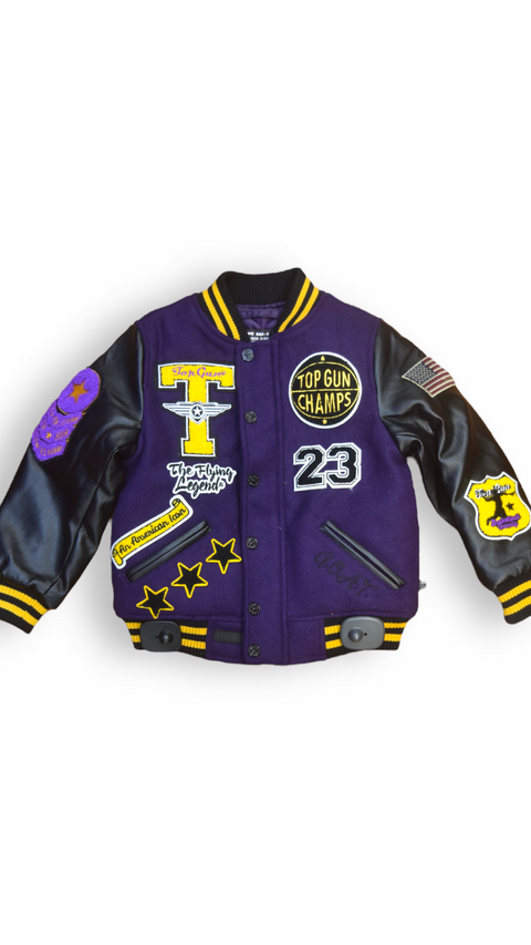 TOP GUN KIDS VARSITY JACKET