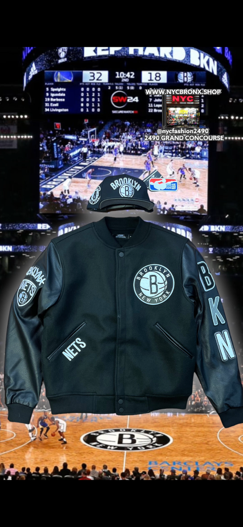 NBA Brooklyn Nets Varsity Jacket