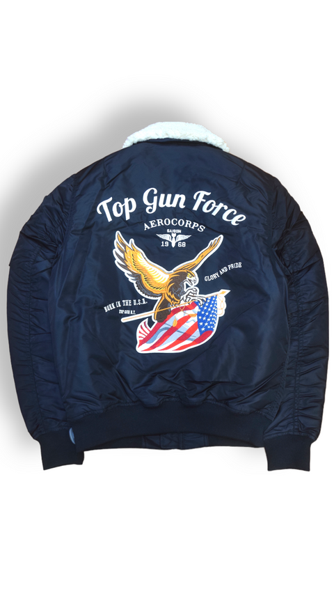 TOP GUN MENS BOMBER JACKET