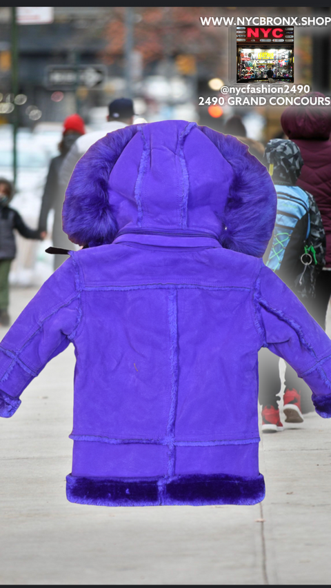 KIDS DENALI SHEARLING JACKET