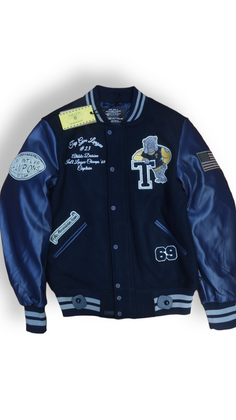 TOP GUN MENS VARSITY JACKET