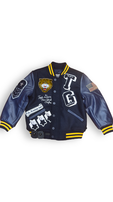 TOP GUN KIDS VARSITY JACKET