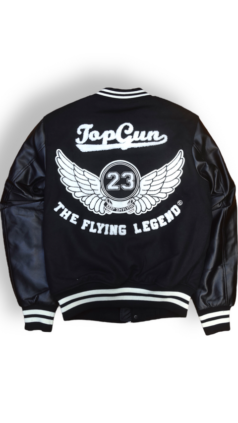 TOP GUN MENS VARSITY JACKET