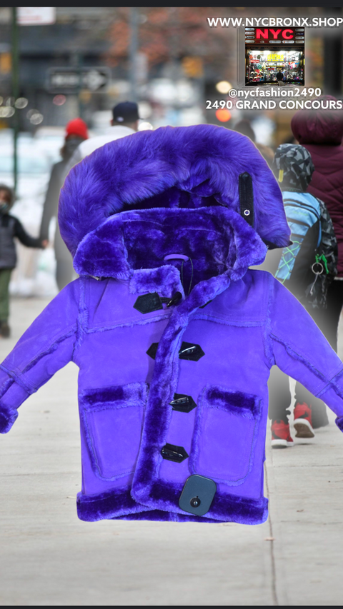 KIDS DENALI SHEARLING JACKET