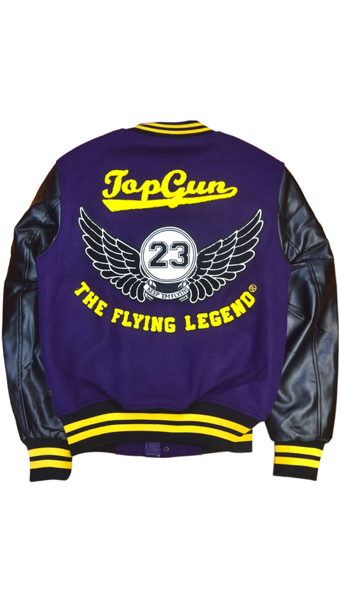 TOP GUN MENS VARSITY JACKET
