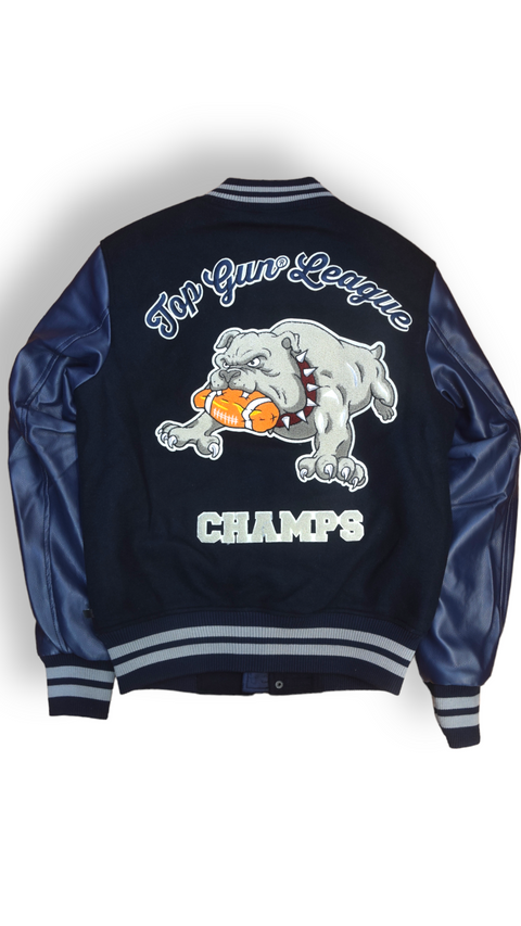 TOP GUN MENS VARSITY JACKET