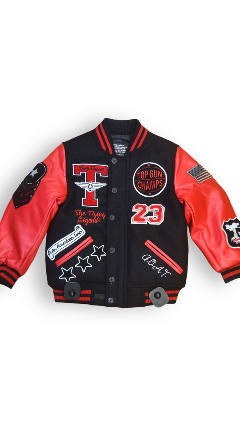 TOP GUN KIDS VARSITY JACKET