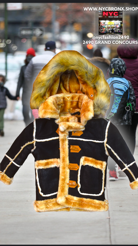 KIDS DENALI SHEARLING JACKET