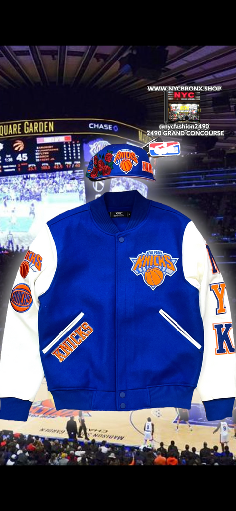 NBA New York Knicks Varsity Jacket