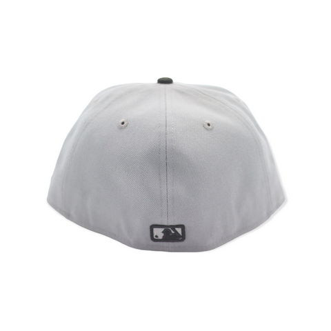 NEW EAR YANKEES COOL GREY FITTED